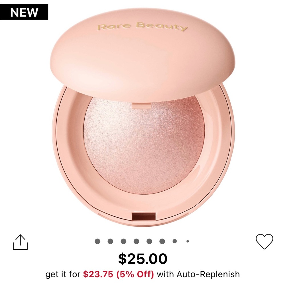 Rare Beauty Positive Light Silky Touch Highlighter NIB -Mesmerize